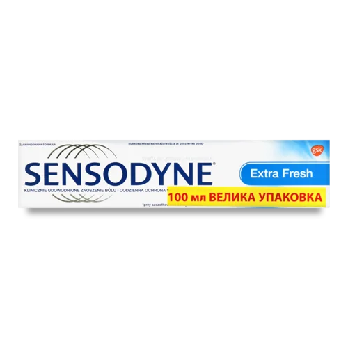 Зубна Паста Extra Fresh Sensodyne, 100 мл, в/с
