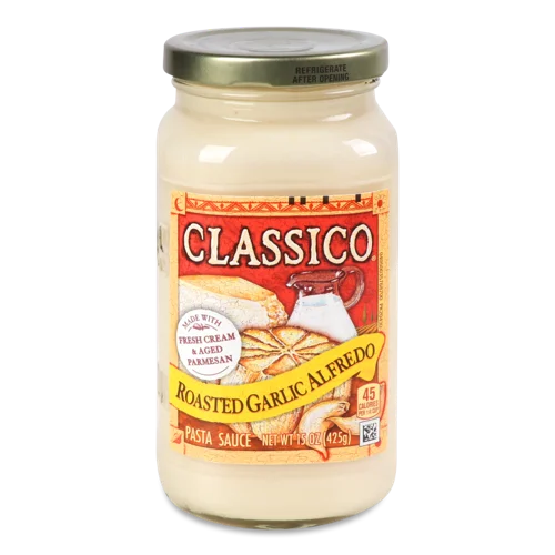 Соус Альфредо Classico Із Смаженим Часником, в/ґ, 400г