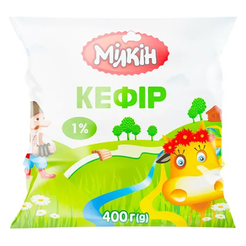 Кефір Мілкін 1% п/е В*, 400г