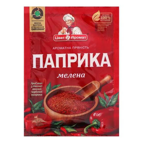 Паприка мелена ЦветАромат м/у 15г