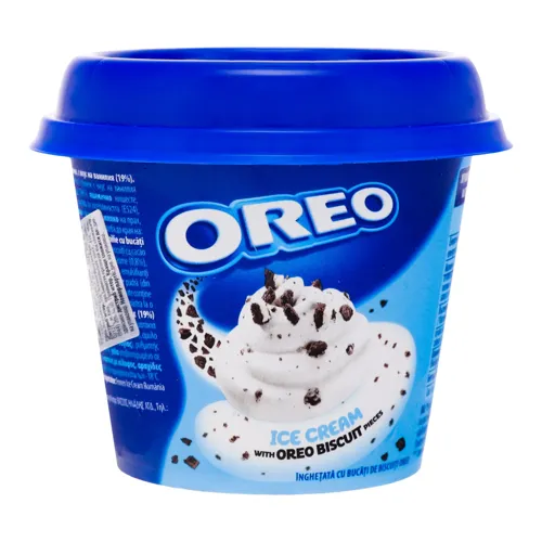 Морозиво з ароматом ванілі зі шматочками какао-печива Oreo ст 99г