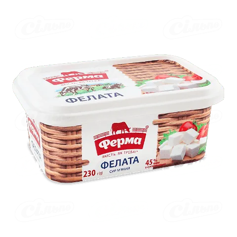 Сир Ферма Фелата м'який 45%, 230г