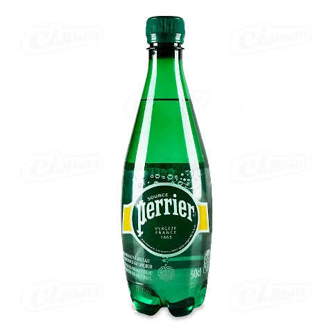Вода мінеральна Perrier газована, 0,5л