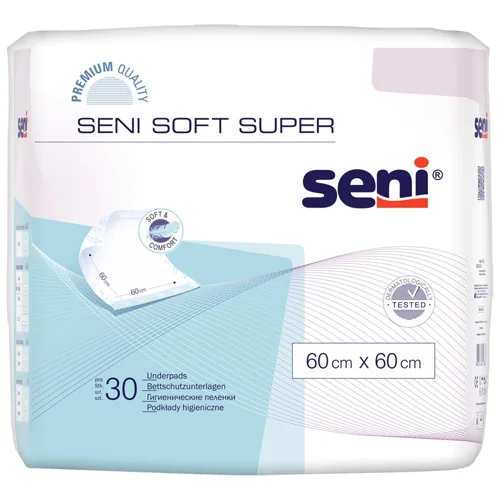 Пелюшки гігієнічні Seni Soft Super 60х60см 30шт
