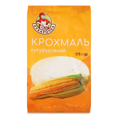 Крохмаль Кукурудзяний Вищого Ґатунку, 175 Г
