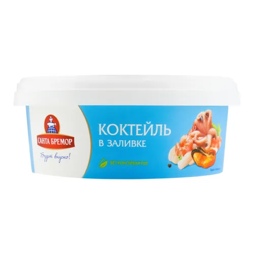 Коктейль із морепродуктів в заливці Санта Бремор ст 300г