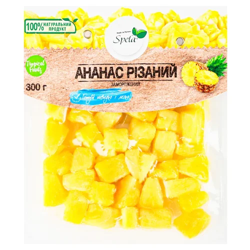 Ананас Spela різаний заморожений 300г