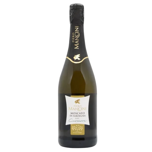 Вино ігристе Piero Mancini Moscato di Sardegna біле напівсолодке 8% 0,75л