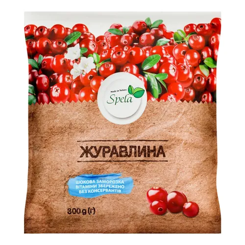 Журавлина шокової заморозки Spela м/у 300г