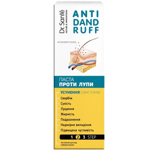 Паста проти лупи Dr.Sante Anti Dandruff 100мл