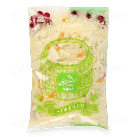 Капуста Чудова Марка квашена з журавлиною 350г