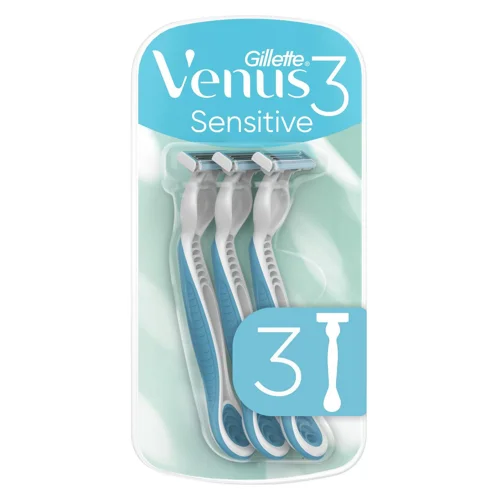 Станок Gillette Venus 3 Sensitive Blue 3шт