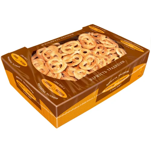 Печиво Київхліб Крендельки з цукром 360г