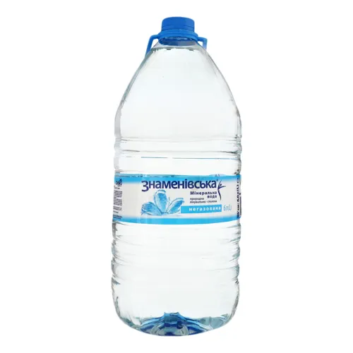 Вода мінеральна негазована Знаменівська п/пл 6л