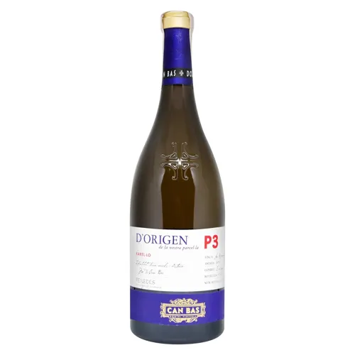 Вино Can Bas D'Origen Xarel-lo P3 біле сухе 13% 0,75л