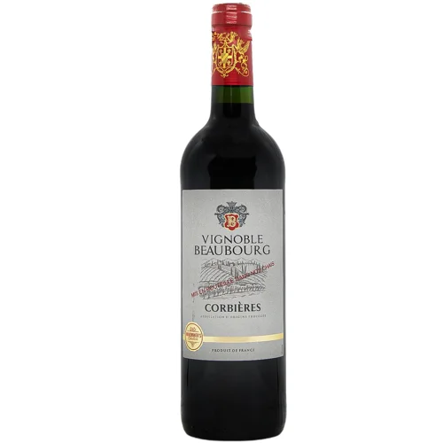 Вино Vignoble Beaubourg Corbieres червоне сухе 13% 0,75л