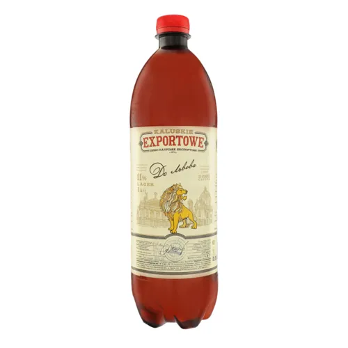 Пиво 1л 3.8% світле пастеризоване До Львова Exportowe Kaluskie