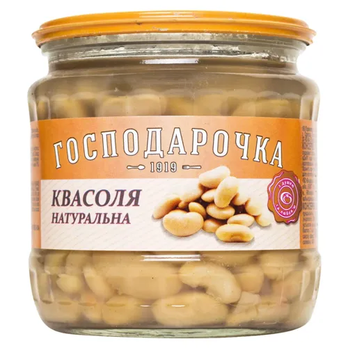 Квасоля Господарочка натуральна 500г