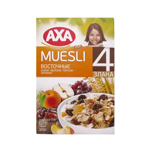 Мюслі Східні 4 злаки Axa
