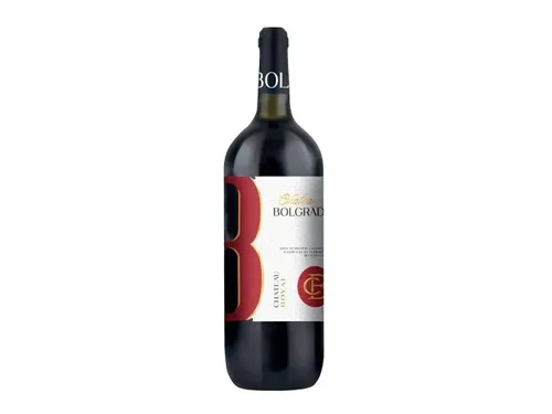 Вино Chateau Bolgrad Шато Рояль червоне напівсолодке 9-13% об скляна пляшка 1,5л