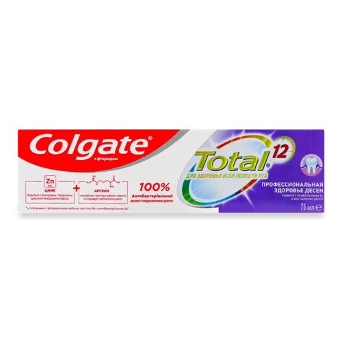 Зубна Паста Професійна Здоров'я Ясен Total, Colgate, 75мл