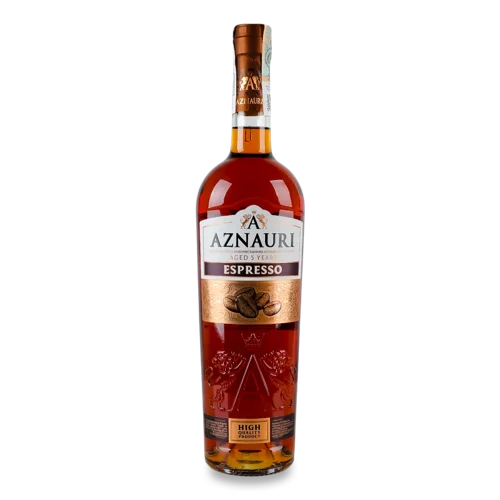 Спиртний Напій Aged 5 Years Espresso Aznauri, 0.7л, 30%