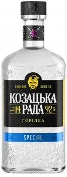 Водка Козацька рада Спешл 0.5л 40%