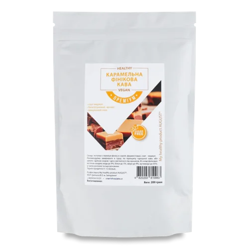 Кава Фінікова Карамельна Преміум, в/ґ, д/п 200г