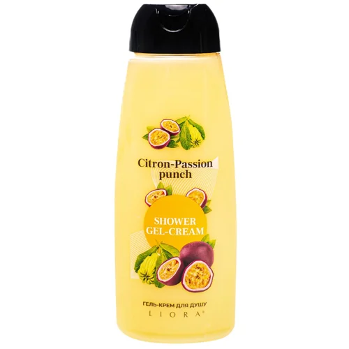 Гель-крем для душу Liora Citron-passion punch 430г
