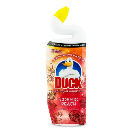 Гель для Чищення Унітазів Cosmic Peach Duck, 750 мл, в/ґ