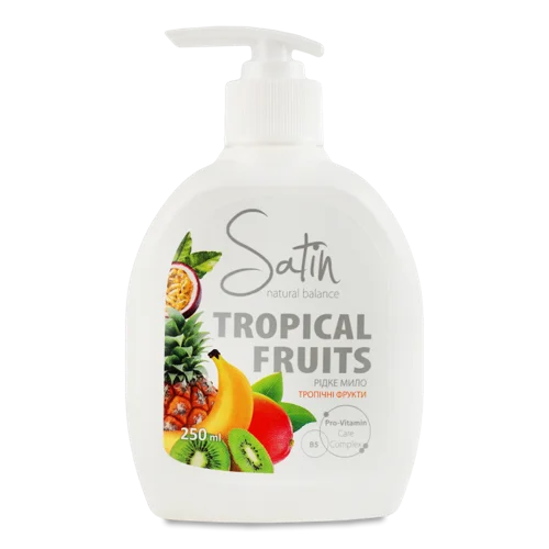 Рідке Мило Тропічні Фрукти Satin Natural Balance, 250мл