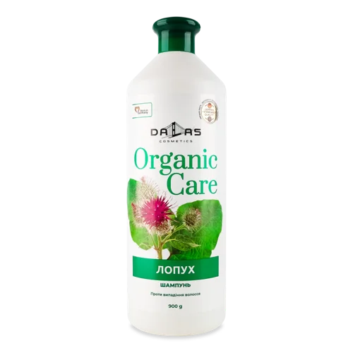 Шампунь Проти Випадіння Волосся Лопух Organic Care Dalas, 900г