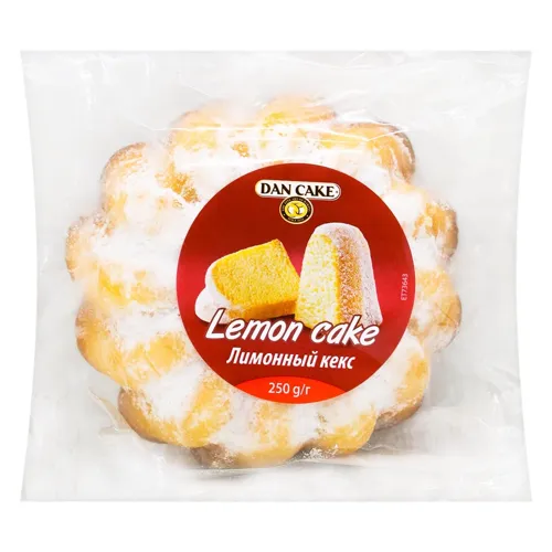 Кекс з лимонним смаком Dan Cake 250г