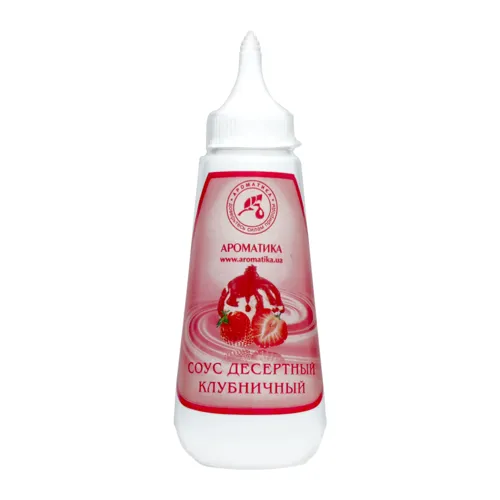 Соус десертний Ароматика Топінг Полуничний 315г х24