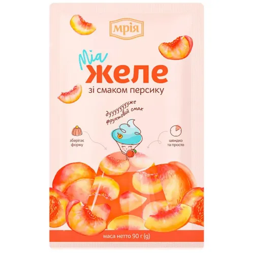 Желе Мрія Персик 90г