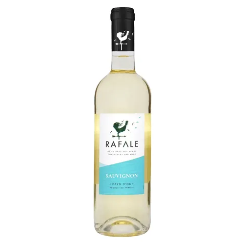 Вино Rafale Sauvignon Pays d'Oc біле напівсухе 13,5% 0,75л