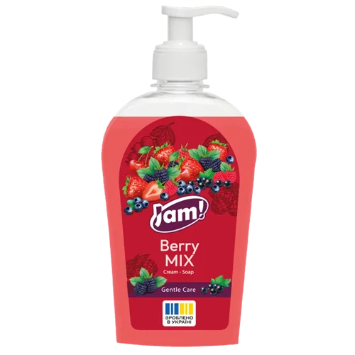 Крем-мило Jam! Berry mix з гліцерином