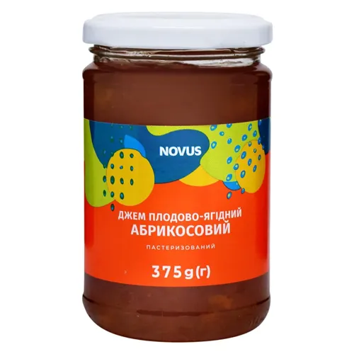 Джем Novus Абрикос 375г