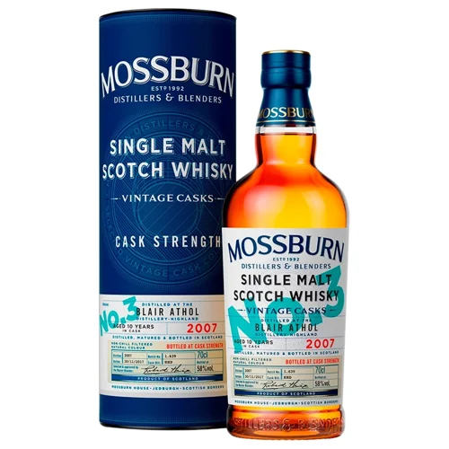 Віскі Mossburn Vintage Casks No3 Blair Athol 59.8% 0,7л