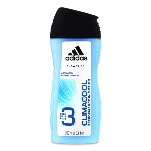 Гель для Душу 3в1 Climacool Adidas, Об'єм 250мл