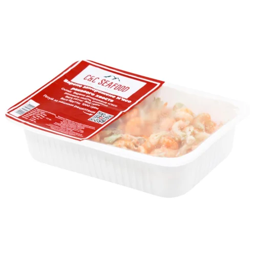 М'ясо ракового хвоста C&C Seafood варено-морожене 800г