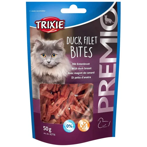Ласощі для котів Trixie Premio Duck Filet Bites з качкою 50г
