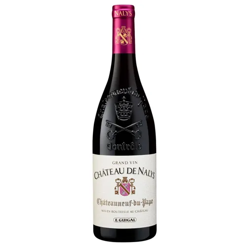 Вино E.Guigal Chateau De Nalys Chateauneuf-du-Pape червоне сухе 14,5% 0,75л