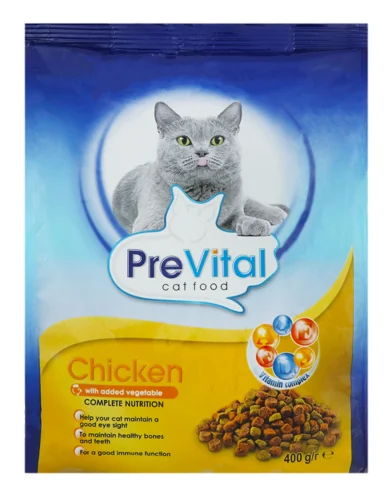 Корм Сухий для Котів з Куркою-Овочами, в/ґ, 400 г