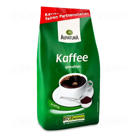 Кава мелена Alnatura органічна, 500г