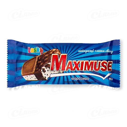 Морозиво «Ласка» Maximuse брикет, 90г