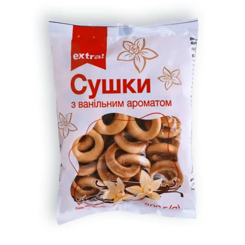 Сушки Extra! з ванільним ароматом 300г