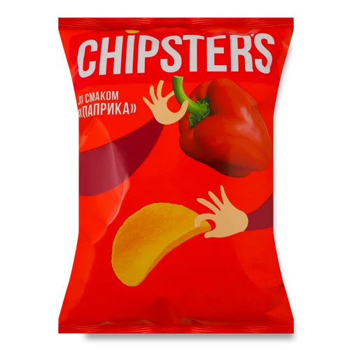 Чипси Картопляні Паприка, в/ґ, 100г