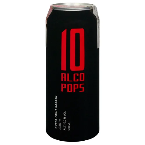 Напій слабоалкогольний Alco Pops Igritto енергетичний 10% 0,5л