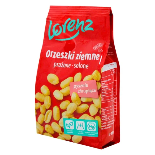 Арахіс Lorenz смажений солоний 160г